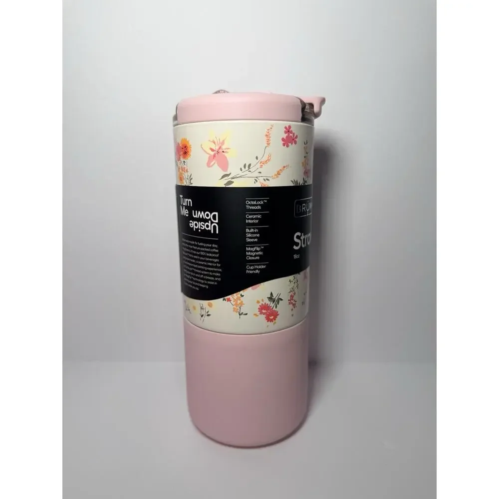 BrüMate Limited Edition WILDFLOWER WHISPER 18oz Strova Tumbler Mug BNWT BNIB